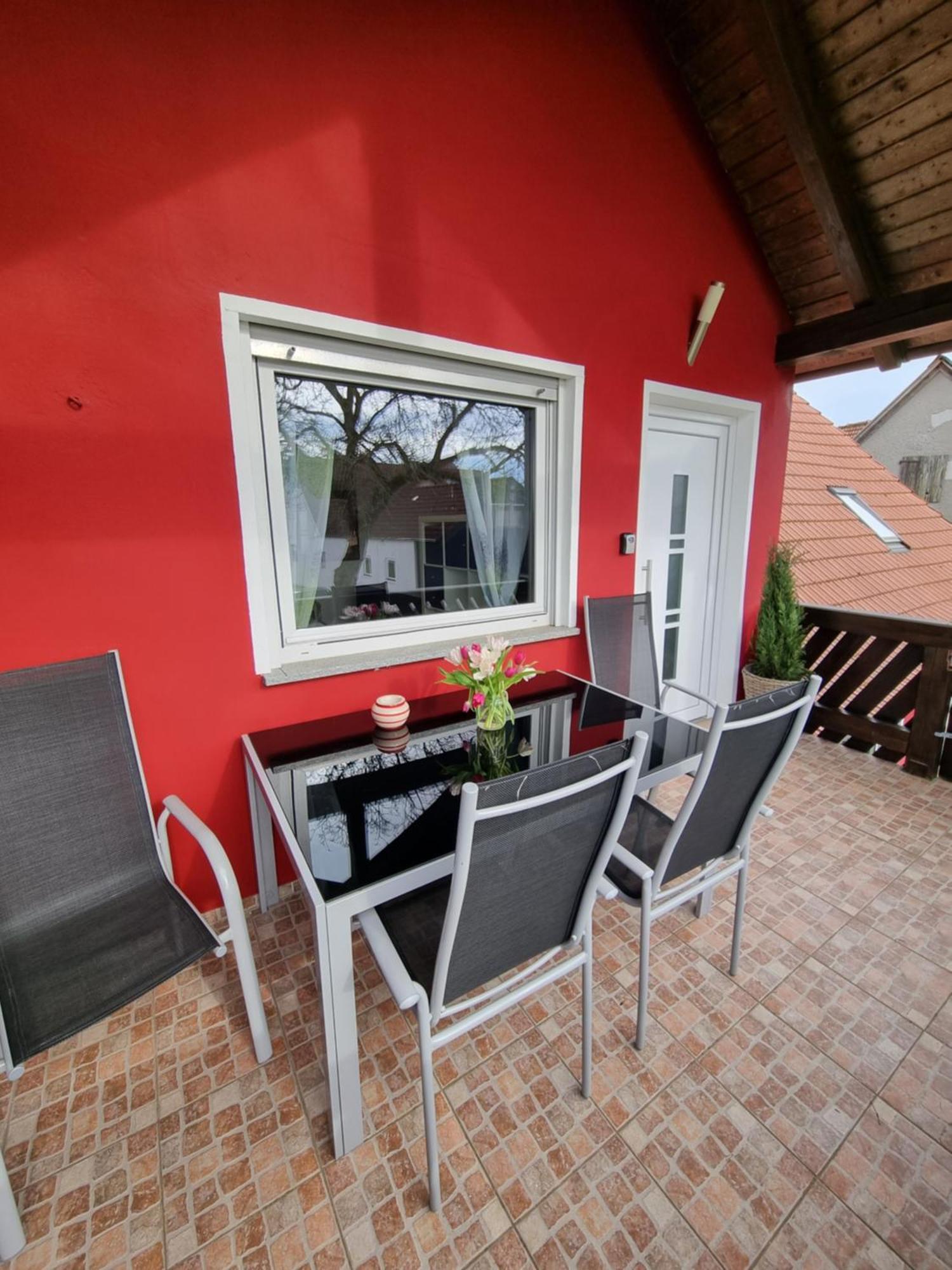 Ferienwohnung „Schau Ins Frankenland“ Burgpreppach Экстерьер фото