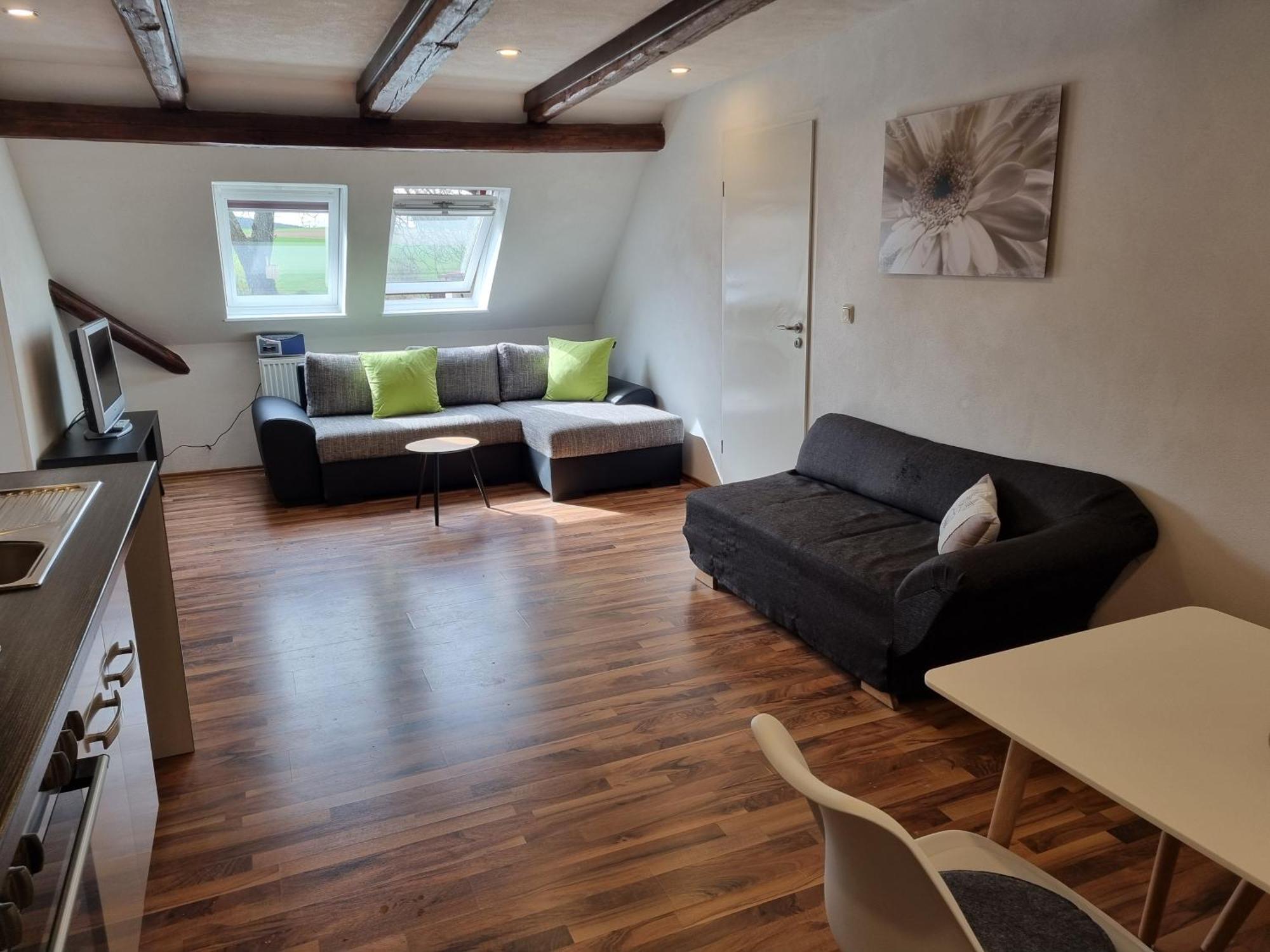 Ferienwohnung „Schau Ins Frankenland“ Burgpreppach Экстерьер фото