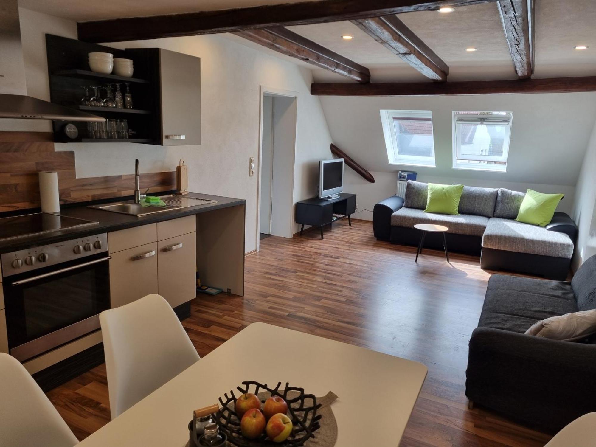 Ferienwohnung „Schau Ins Frankenland“ Burgpreppach Экстерьер фото