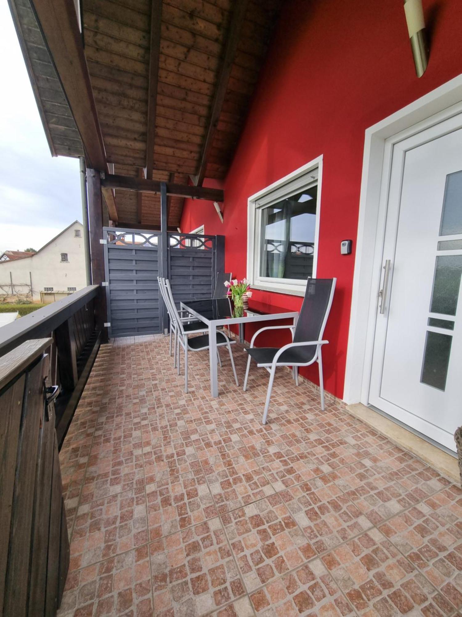 Ferienwohnung „Schau Ins Frankenland“ Burgpreppach Экстерьер фото